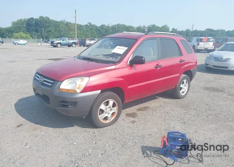 2008 Kia Sportage Lx from USA, damaged, VIN KNDJF724487517736